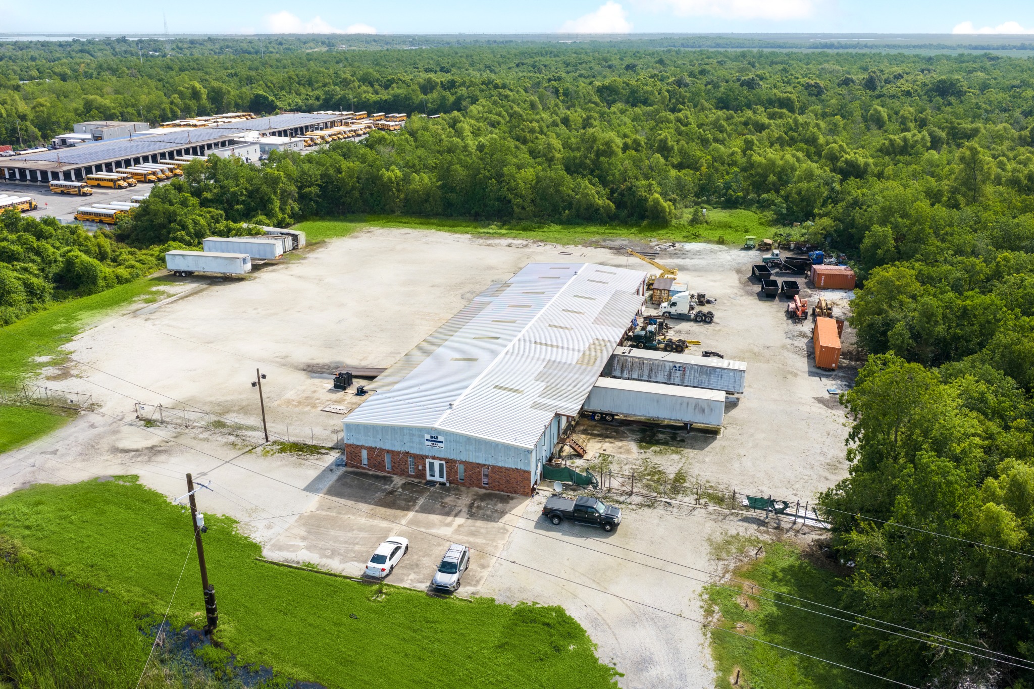 4075 Industrial aerial property view